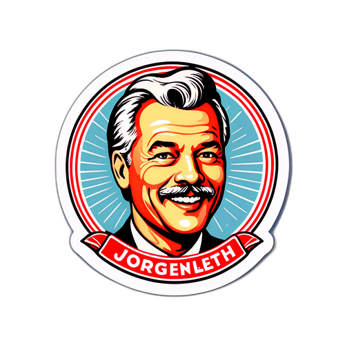 Vintage Jørgen Leth Sticker