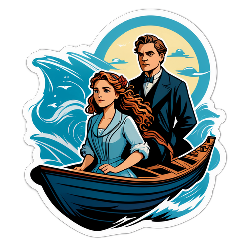 Jack och Rose från Titanic
