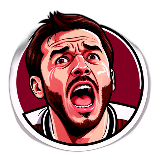 התמונה תופסת את מתיחות הסטדיון במהלך הפנדלים של טורינו מול מילאן