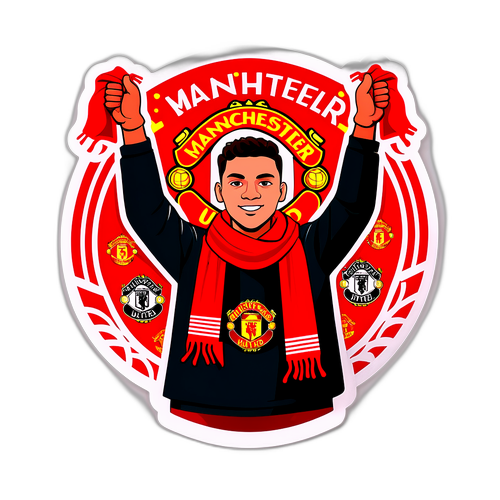 Stiker Pemain Manchester United