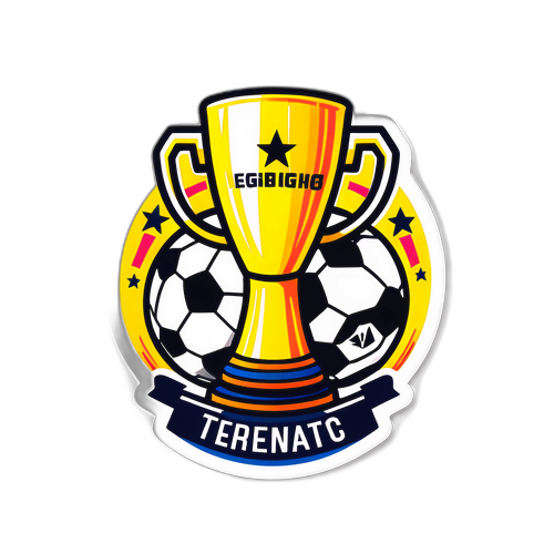 Unutulmaz Maç Anlarını Kutlayan Eğlenceli Çıkartma