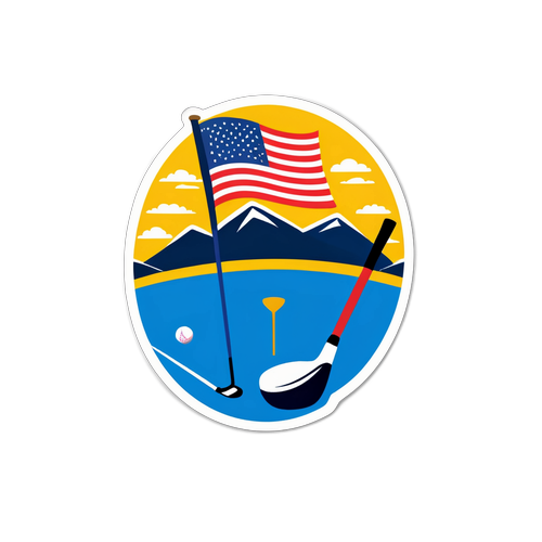 Ryder Cup 2025 Sticker