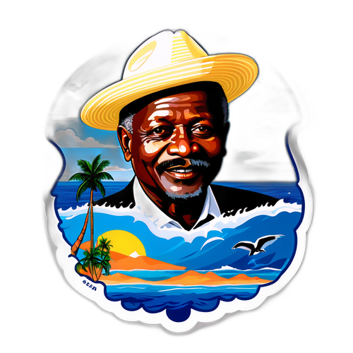 Kijazaji cha Rais Museveni Pamoja na Bahari ya Hindi