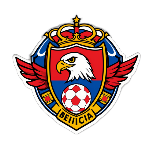 Sticker a Benfica és Gil Vicente csapatok emblémáival
