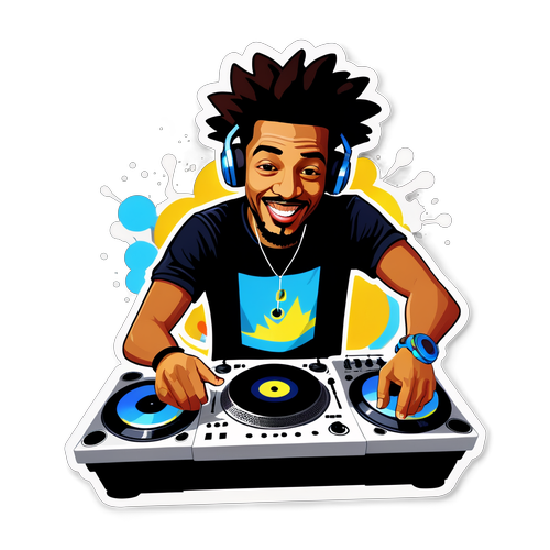 Furaha ya Muziki! Sticker ya DJ Mo Itakayokufanya Useme, "Nakupenda!"