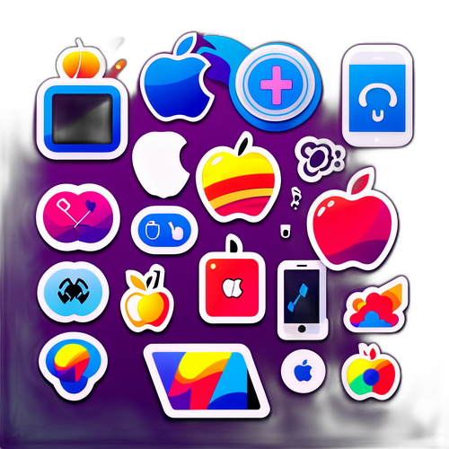 สติกเกอร์แสดงความหลงใหลในเทคโนโลยีของ Apple