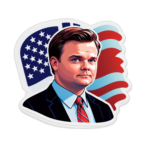 J.D. Vance: En Patriotisk Hyldest til 'Hillbilly Elegy' i USA's Farver!