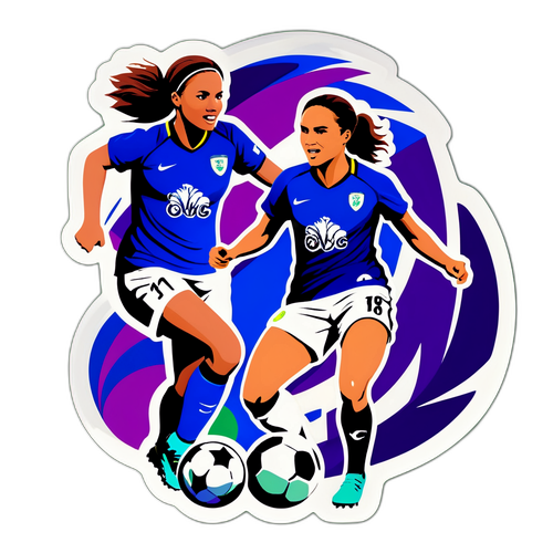 Stiker Liga Wanita Premier (WPL) Dinamik
