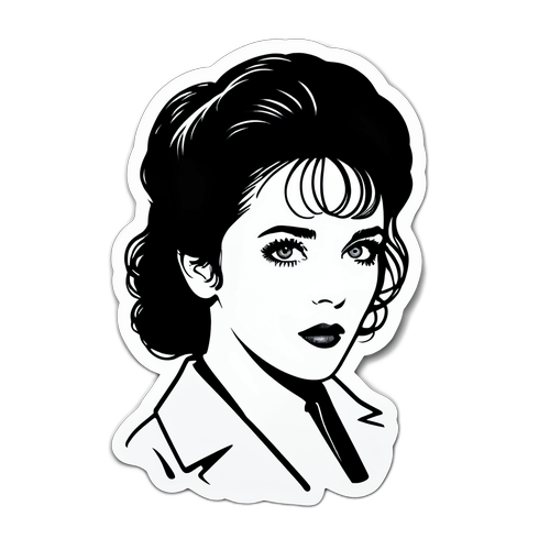 Design Minimaliste d'Isabelle Adjani