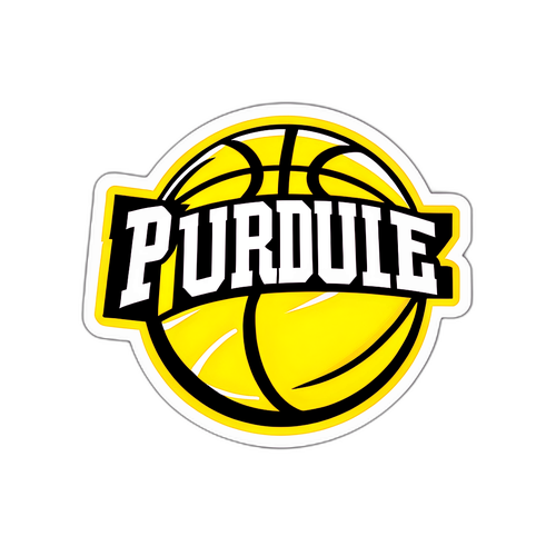 Purdue Basketball Dynamic Sticker