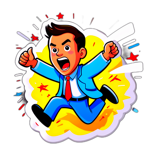 選挙に立候補するキャラクター