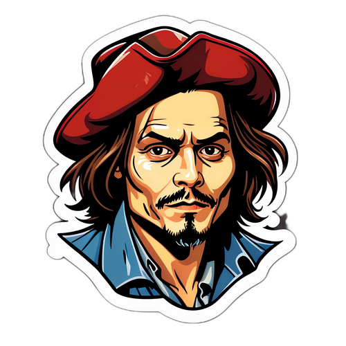 Komiksová verze Johnnyho Deppa v jeho nejznámějších rolích