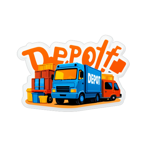 Das Depot-Design, das Ihre Effizienz Sprayt! Ein Must-Have für Logistik-Enthusiasten!