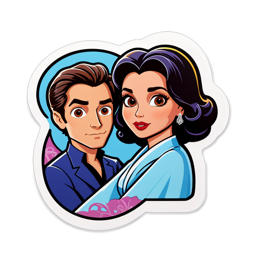 A arte visual da novela Dona de Mim