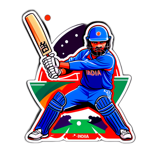Sticker ya Cricket: UAE vs India