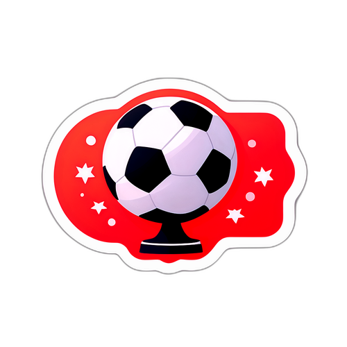 실시간 축구 방송 알림 스타일 스티커
