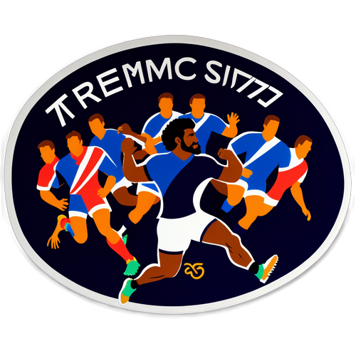 Découvrez le Sticker qui Fait Chavirer le Rugby : L'Esprit d'Équipe de la France aux JO!