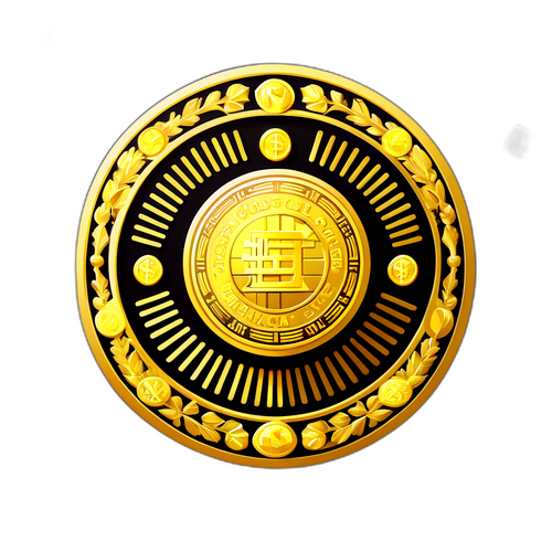 Biểu tượng xu hướng giá vàng toàn cầu