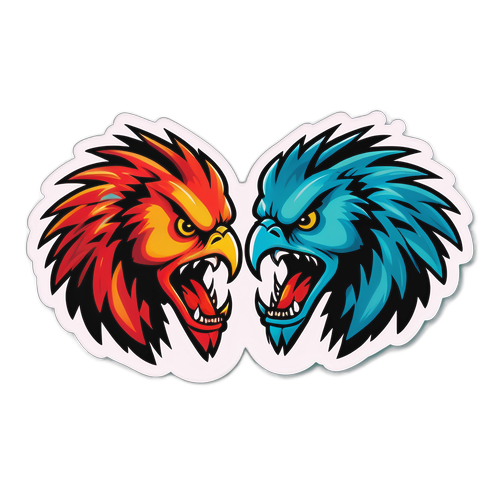 İki Farklı Stilize Hayvan Figürü: Şahinler ve Boğalar