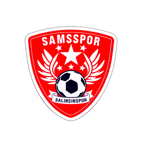 Emotional Aufkleber für Samsunspor-Fans