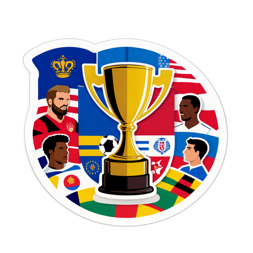 Autocollant du Trophée de la Gold Cup
