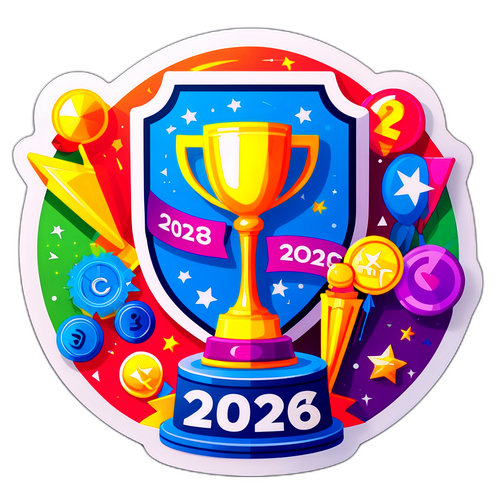Sticker Vibrante para o Concurso de 2026