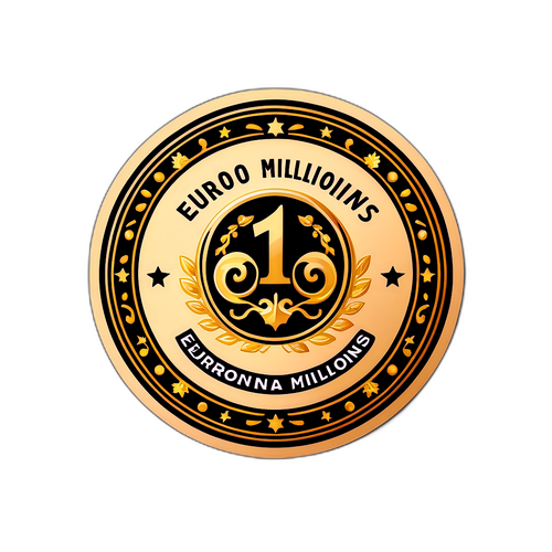 Vintage EuroMillions Aufkleber