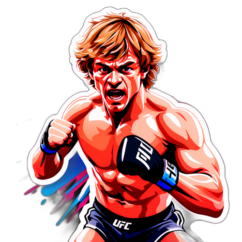 Paddy Pimblett toimintaposessa