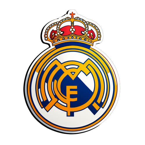 Real Madrid Emblem Sticker