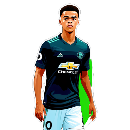 Revivez l'Emotion! Mason Greenwood en Action dans un Stade Enflammé