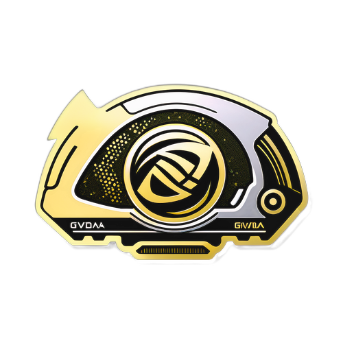 NVIDIA 股票主題貼紙