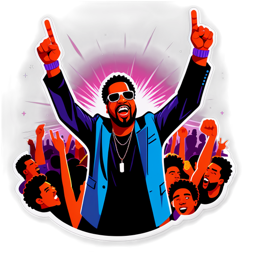 Énergie Électrisante : Revivez la Nuit d'Enfer avec Fatman Scoop et Son Public Enflammé!