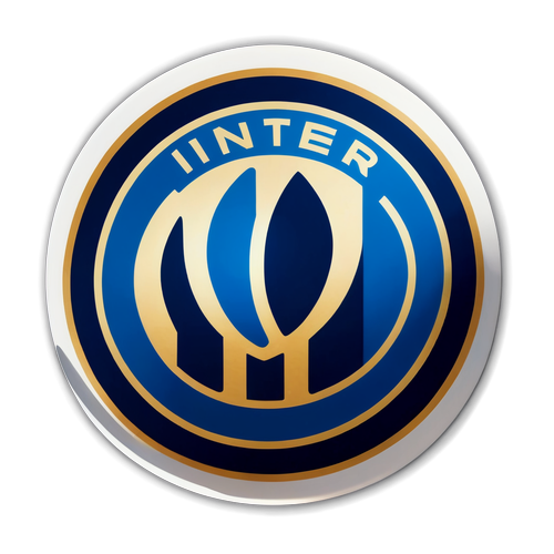 Energi og Stolthed: Inter Milan Sticker