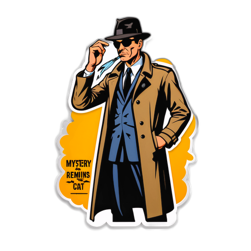 De mysterieuze spion in trenchcoat