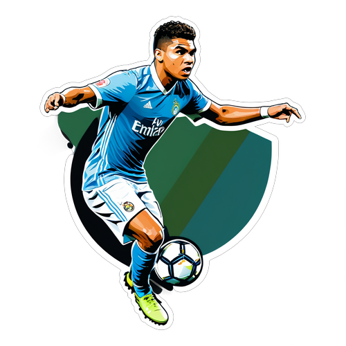 Desigera en kraftfull Casemiro-sticker