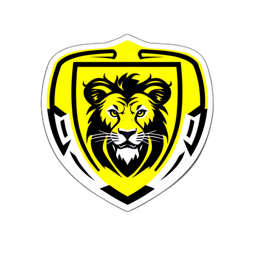 Bewegende Lierse Logo Sticker
