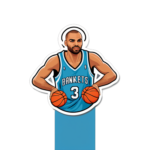 Une illustration inspirée par la carrière de Tony Parker