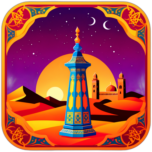 Sticker Pittorico del Marocco