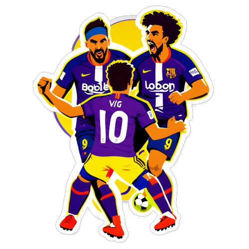 Energetisk fodboldkamp mellem Valladolid og Barcelona