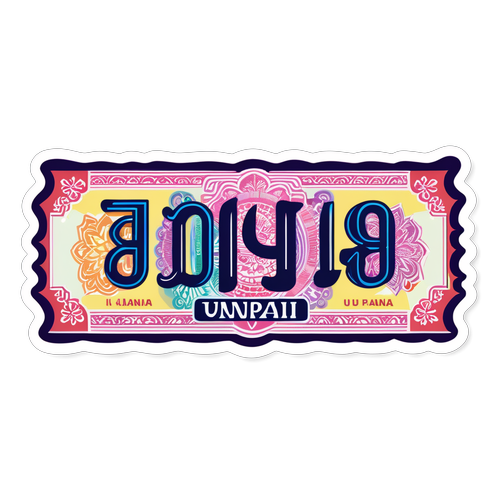 Stiker Uang Kertas Rupiah