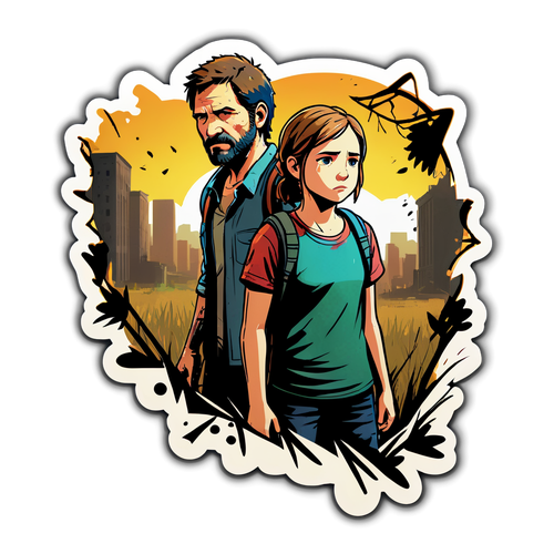 สติกเกอร์จาก The Last of Us ตอนที่ 1