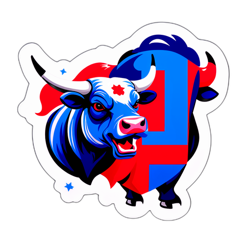 Desain Stiker Banteng untuk Copa del Rey
