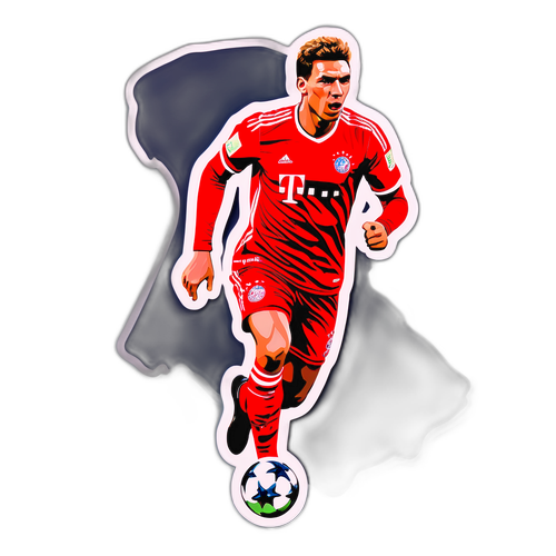 Jugador de Bayern en Acción