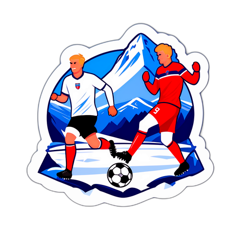 Sticker ya Soka ya Norway