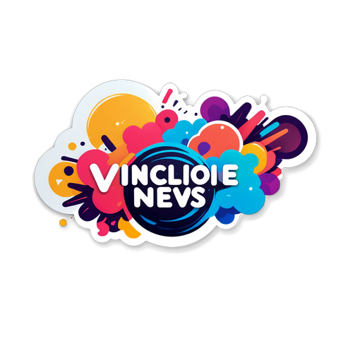 Sticker News Colorato