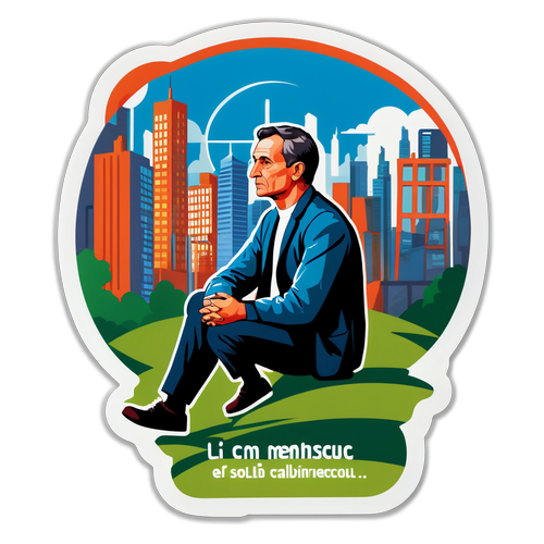 Sticker pe tema dezvoltării durabile