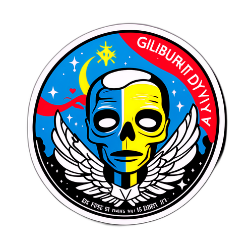 Sticker ya Kukumbuka Ajali ya Gilbert Deya
