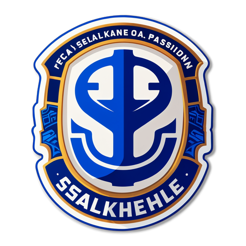 Schalke 04: Energie und Leidenschaft – Entdecke das eindrucksvolle Sticker-Design für echte Fans!