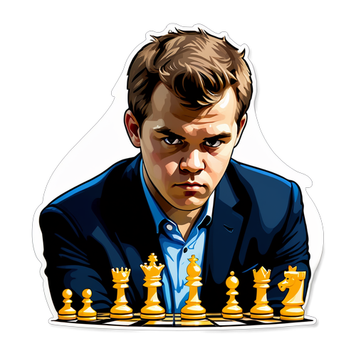 Magnus Carlsen i sjakkens intensitet