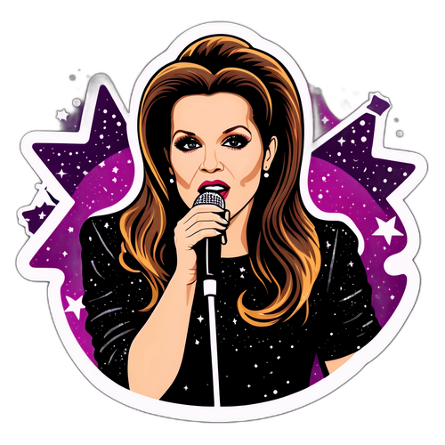 Lisa Marie Presley Sången Sticker